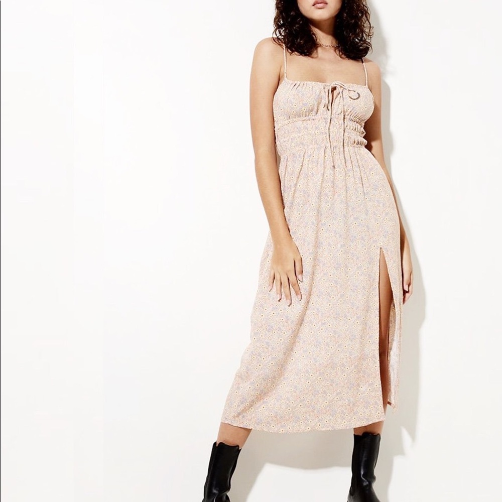 Motel Rocks gathered busy dress